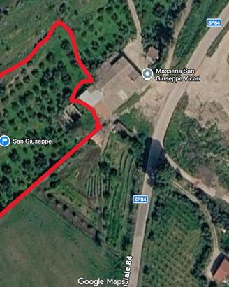 Terreno agricolo con uliveto e frutteto