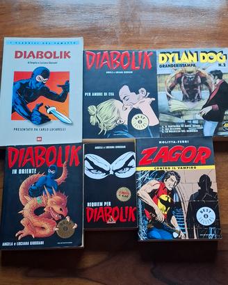 fumetti di Diabolik  Zagor Dylan Dog