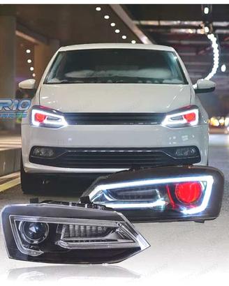 FARI VOLKSWAGEN VW POLO 6R 09-17 BARRE LUMINOSE A 