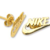 Orecchino nike in oro 14k 585%