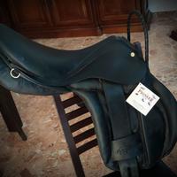Sella ippoterapia Pioneer nera
