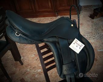 Sella ippoterapia Pioneer nera