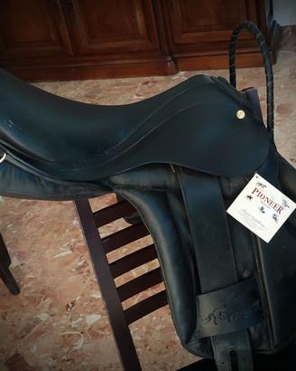 Sella ippoterapia Pioneer nera