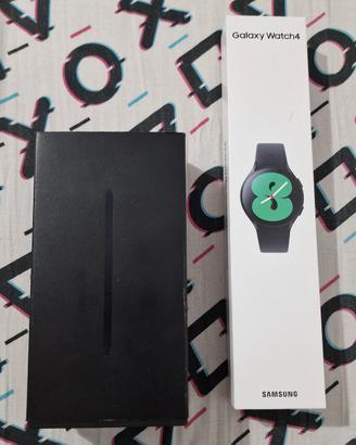 Samsung galaxy note 9+Samsung watch 4 
