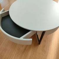 Tavolino LEMA Sign con cassetto 60x30