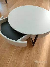 Tavolino LEMA Sign con cassetto 60x30