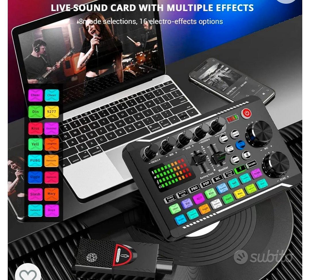 scheda audio esterna live sound card - Audio/Video In vendita a Monza e  della Brianza