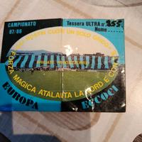 Tessera ultras anno 87/88