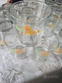 6 bicchieri da succo di frutta