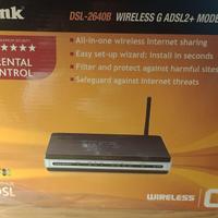 D-Link DSL-2640B Wirless G ADSL2 + Modem Router