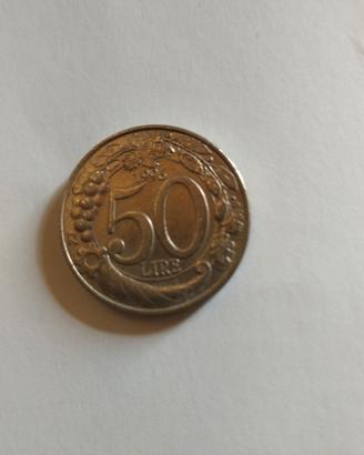 moneta micro 50 lire 