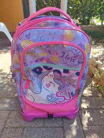Zaino Seven sj unicorno carrellino