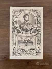 cartolina  IV centenario Emanuele filiberto 1928