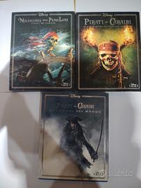 pirati dei caraibi trilogia BD