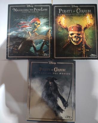 pirati dei caraibi trilogia BD