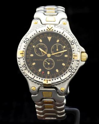 Zenith Defy Triple Calendar steel gold 38 mm