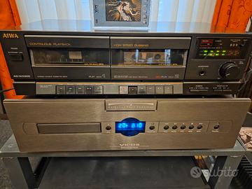 Doppia piastra a cassette Aiwa AD WX505