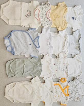 Lotto 35 body per neonato