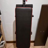 set palestra panca pieghevole + set manubri