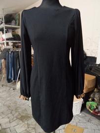 vestito donna primaverile corto manica lunga 