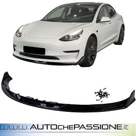 Splitter/spoiler anteriore Tesla Model 3 dal 2018