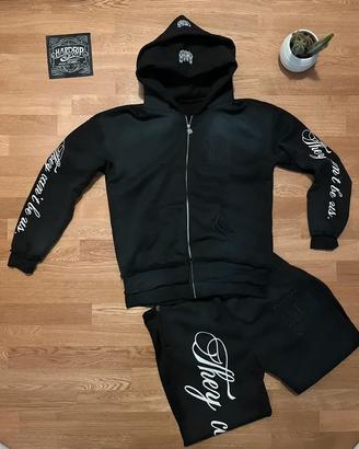 Tuta streetwear nera