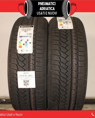 2 Gomme NUOVE 235 50 R 20 Continental SPED GRATIS