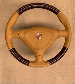 VOLANTE PELLEeRADICA NUOVO mod.Turbo Porsche 996/9