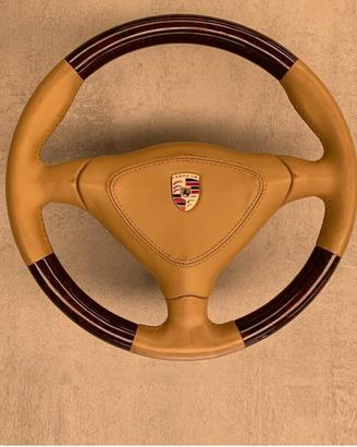 VOLANTE PELLEeRADICA NUOVO mod.Turbo Porsche 996/9