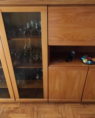 Set completo di mobili da salotto in legno