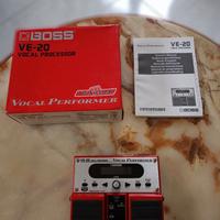 Effetto voce doppio pedale Boss VE-20