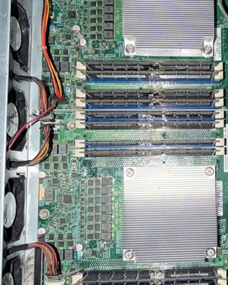 Server rack Intel dual xeon 320gb ram rete 10gb