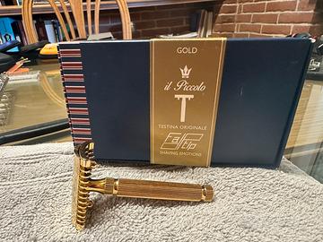 Rasoio di sicurezza Fatip gold testina orognale