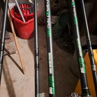 set 3 canne carpfishing 