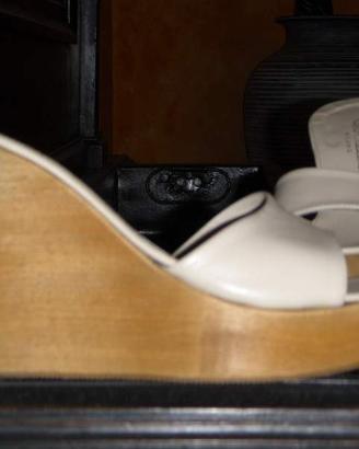 Scarpe zeppa sandalo sabot decolte ciabatta