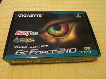 Scheda video GeForce 210 Nvidia 1G DDR3 silent