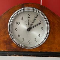 Orologio sveglia primi 900 in radica di noce