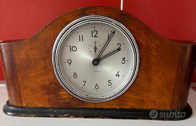 Orologio sveglia primi 900 in radica di noce