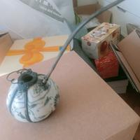 antica opium Pipe China in ceramica 