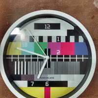 orologio design anni 80 kikkerland