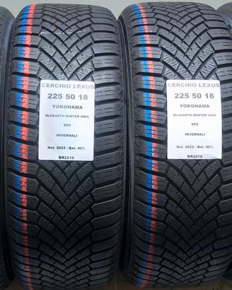 4 GOMME E CERCHI LEXUS 225 50 18 YOKOHAMA BR2216