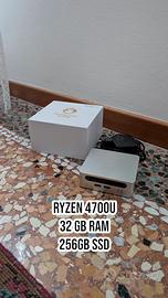 Mini pc amd ryzen 7 4700u 32gb ram