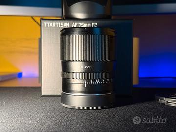 TTArtisan 75mm f2 AF L-Mount pari al nuovo