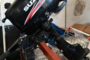 Fuoribordo df6 + suppoorto di ancoraggio