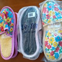 3 paia: Pantofole donna nuove taglia 40/41