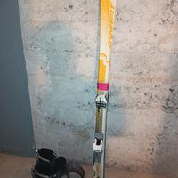 sci alpinismo dynafit+ attachi +pelli + scarponi