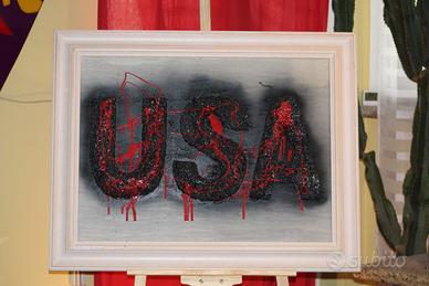 UGO CARREGA SMALTI E APPLICAZIONI SU TAVOLA 60X80