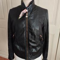 giacca corta in pelle di agnello. Trussardi 