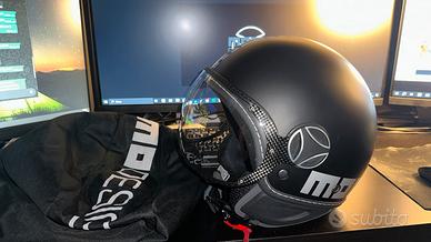 Casco Momo Design Fighter taglia XS - Nero opaco