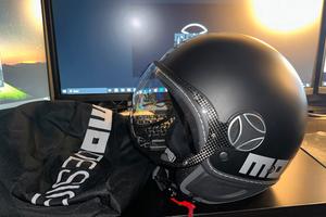 Casco Momo Design Fighter taglia XS - Nero opaco